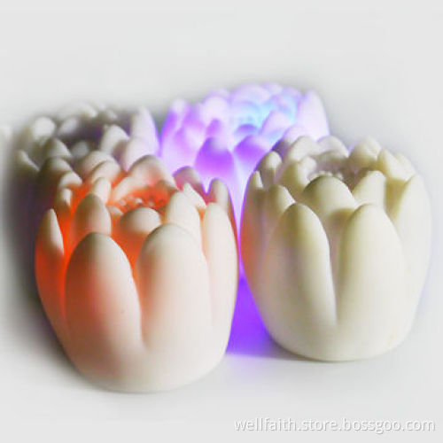 Beautiful decorative waterproof lotus lights